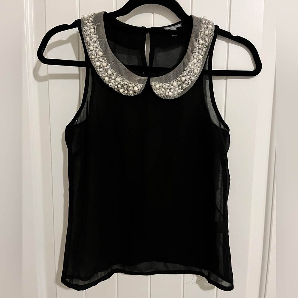 Charlotte Russe women’s sheer blouse. XS.